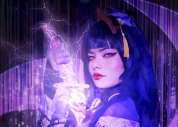 Cosplay Shogun Raiden - Genshin Impact - Clara capa