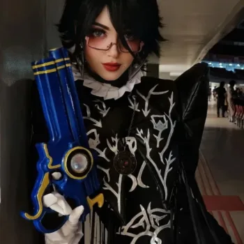 Cosplay incrível da Bayonetta, da Alice Dias - capa 03
