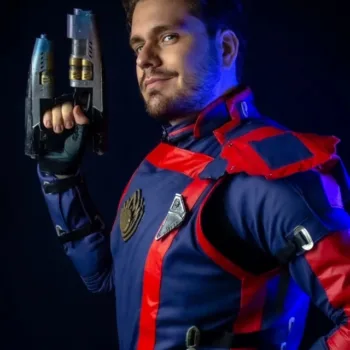 Guardiões da Galáxia Vol. 3: Cosplay incrível do Senhor das Estrelas, do Leon Tavares Cosplay incrível do Senhor das Estrelas, dos Guardiões da Galáxia - Leon Tavares Cosplays capa 01
