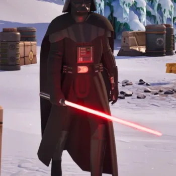 Progressão de Fortnite: Achando e enfrentando o Darth Vader Fortnite - Darth Vader capa
