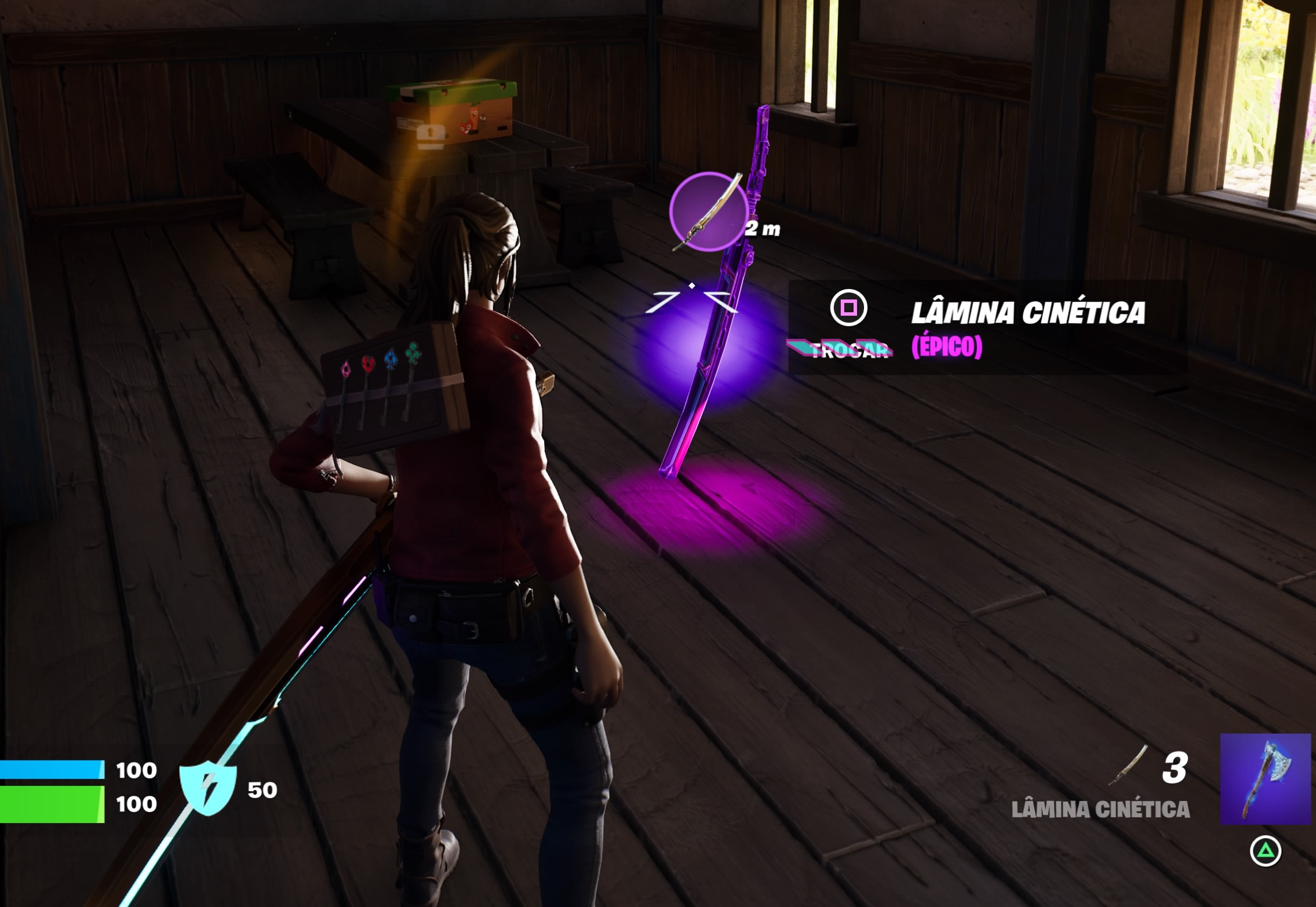 Fortnite - Lâmina Cinética não irá mais retornar nesta temporada Fortnite - Làmina Cinética Capa 001