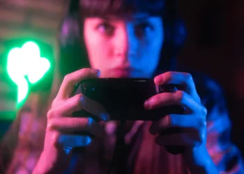 Jogadora de videogame