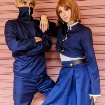 Jujutsu Kaisen - Belos cosplays do Toge Inumaki e Nobara Kugisaki - capa 02