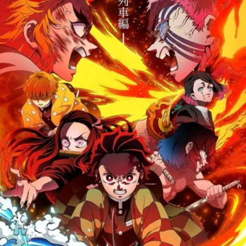 Personagens mais populares de Demon Slayer (Kimetsu no Yaiba) Kimetsu no Yaiba - Wallpaper Style 02 - Anime - Tanjiro, Nezuko, Inosuke, Zenitsu, Rengoku, Akaza - capa