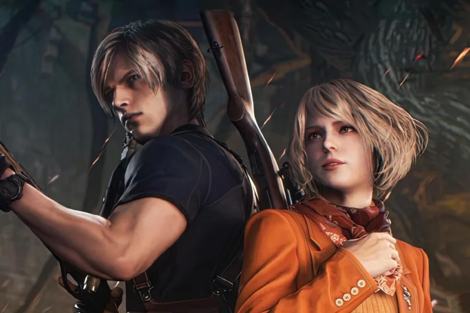 Resident Evil 4 - Leon e Ashley capa maio stories 02