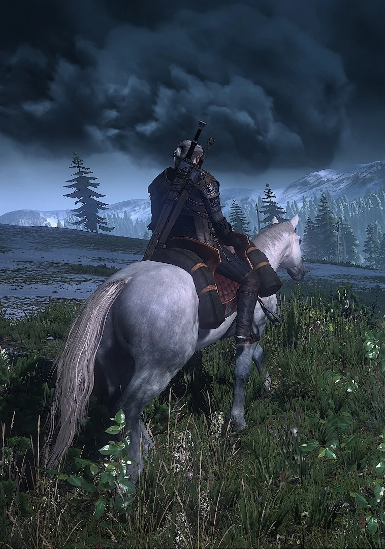 The Witcher  Geralt monta em seu cavalo em imagem inédita da série