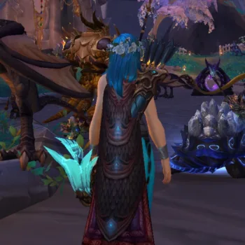 World of Warcraft Manto de Escama de Onyxia capa