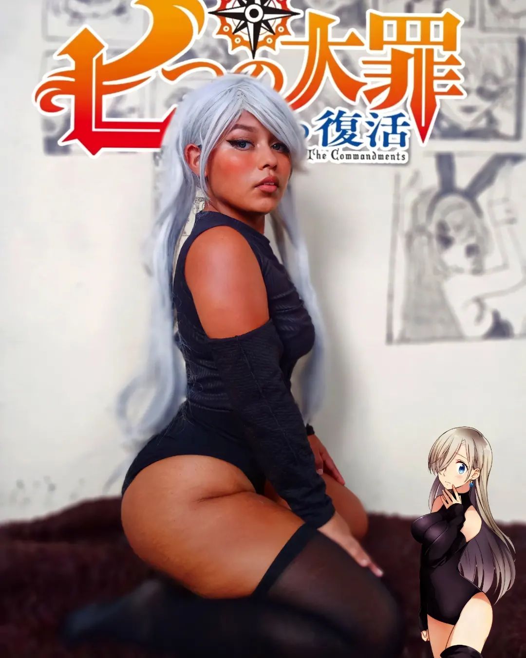 Belo cosplay da Elizabeth Liones, de Nanatsu no Taizai, da Anny miranda - 01