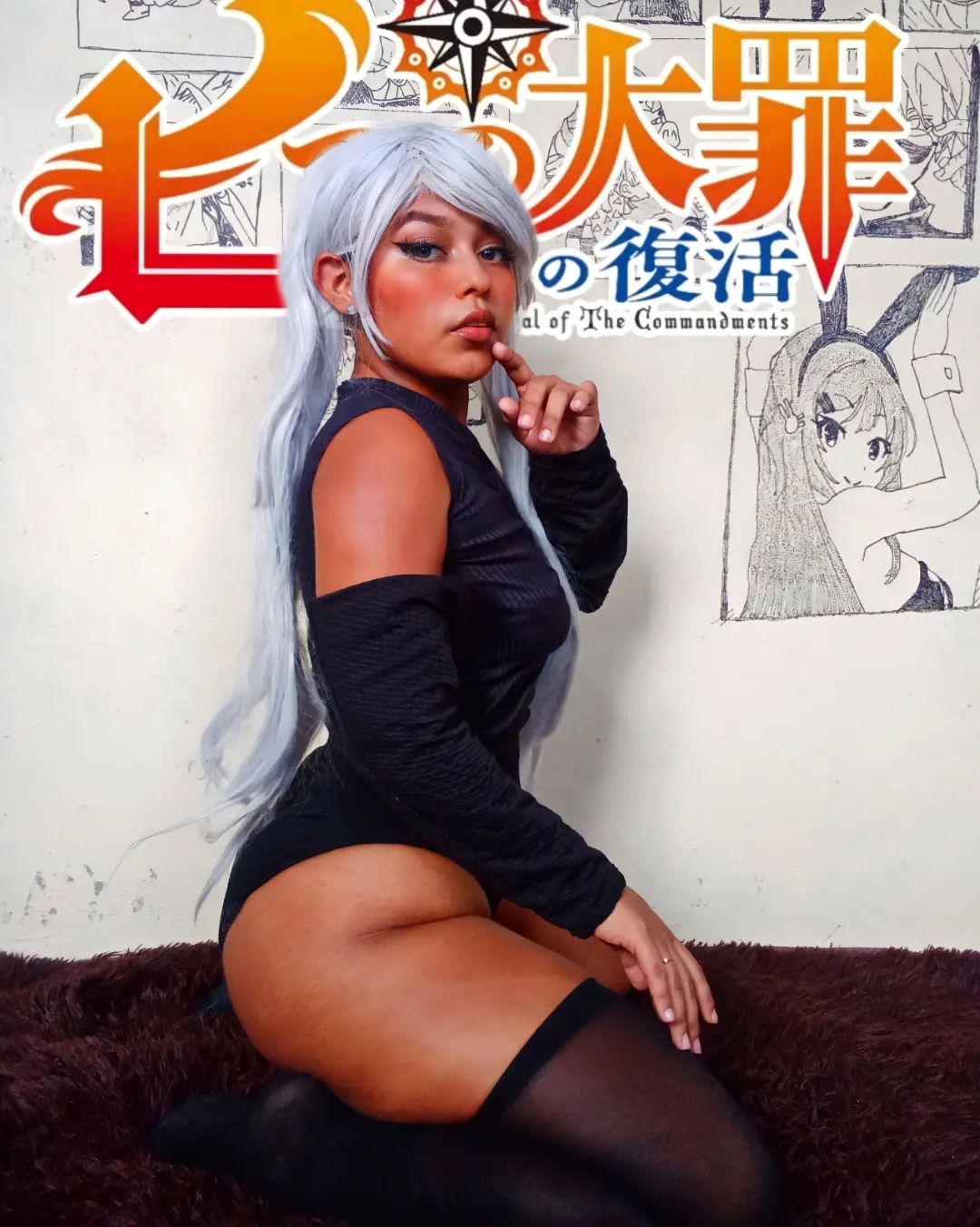 Belo cosplay da Elizabeth Liones, de Nanatsu no Taizai, da Anny miranda - 02