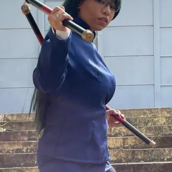 Belo cosplay da Maki Zenin, de Jujutsu Kaisen, da ladislausophia - capa 02