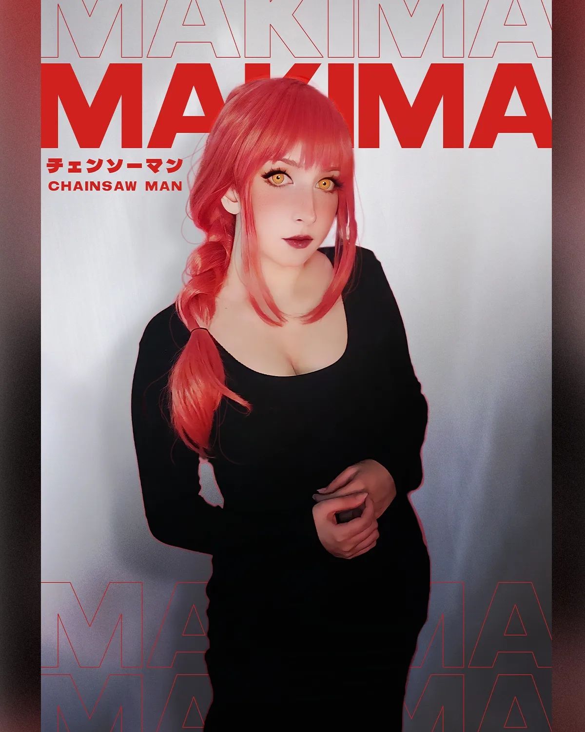 Modelo saiya_cosplay fez um apaixonante cosplay da Makima de Chainsaw Man, by WotakuGo Brazil