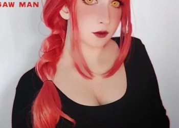 Belo cosplay da Makima, de Chainsaw Man, da Nekoi - capa 001