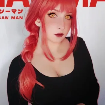 Belo cosplay da Makima, de Chainsaw Man, da Nekoi - capa 001