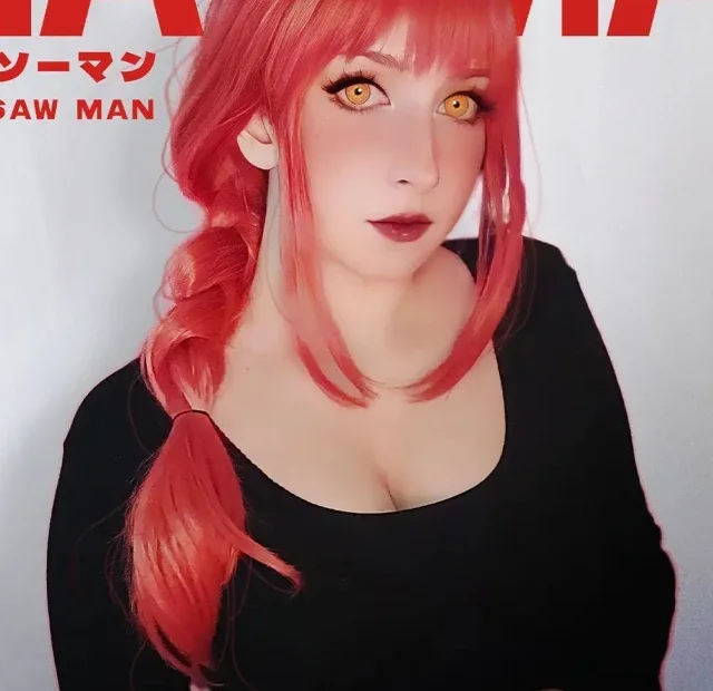 Belo cosplay da Makima, de Chainsaw Man, da Nekoi - capa 001