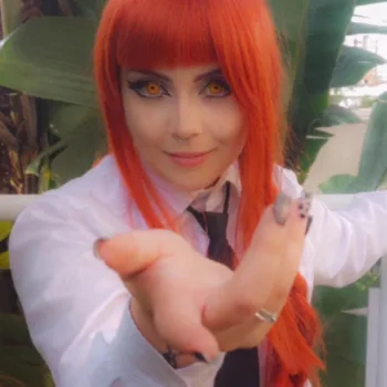 Belo cosplay da Makima, de Chainsaw Man, da panicy - Foto capa 02