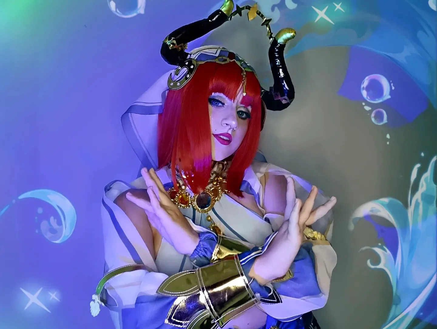 Veja o belo cosplay da Nilou, de Genshin Impact, da Ana Belo cosplay da Nilou, de Genshin Impact, da Ana - capa 02