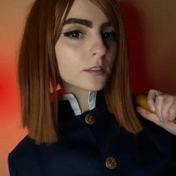 Belo cosplay da Nobara Kugisaki, de Jujutsu Kaisen, da Gabriella - capa 02