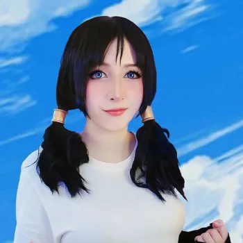 Belo cosplay da Videl, de Dragon Ball, da Nekoi - capa 01