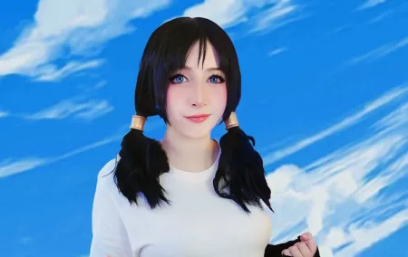 Belo cosplay da Videl, de Dragon Ball, da Nekoi - capa 01