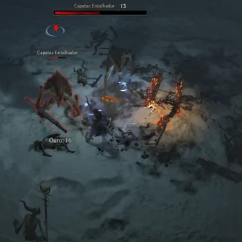 Diablo IV - Capa de mudança de dificuldade