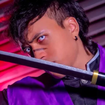 Kimetsu no Yaiba - Cosplay incrível do Genya Shinazugawa - Bruno Pacheco capa 01