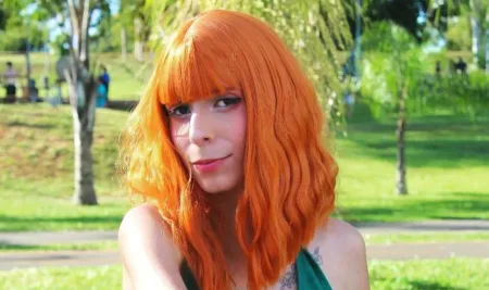 O belo cosplay da Nami, de One Piece, da cosplayer brasileira Peach - capa