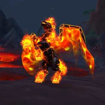 Datamining de World of Warcraft sugere packs de Moedas de Comerciante na loja World of Warcraft - Corcel Crinagris capa