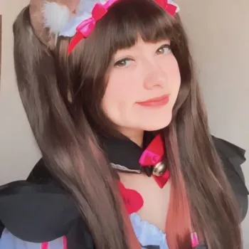Belo cosplay da Chocola, de Nekopara, da Panda - capa 01