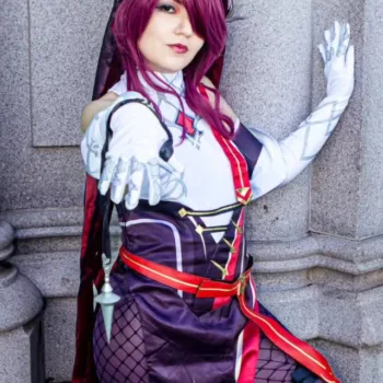 Brasileira Savannah surpreende com seu belo cosplay da Rosaria, de Genshin Impact - capa 02