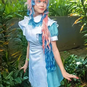Kokomi, de Genshin Impact, neste belo cosplay da Kuhaku Taiyo (com vestido) Kokomi, de Genshin Impact, neste belo cosplay da Kuhaku Taiyo (com vestido) - capa 02