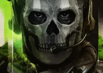 Call of Duty Modern Warfare 2 - Artwork Simon Ghost Riley - capa