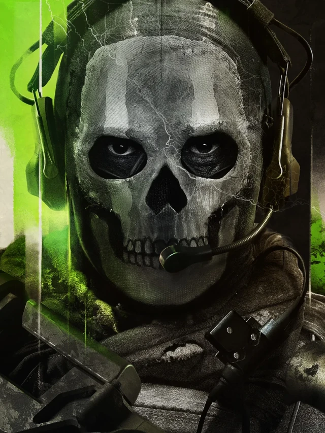 Call of Duty Modern Warfare 2 - Artwork Simon Ghost Riley - capa