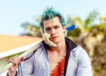 Cosplay incrível do Grimmjow, de Bleach - capa 002