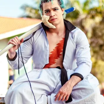 Cosplay incrível do Grimmjow, de Bleach - capa 002