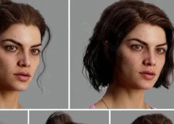 Fã da série GTA usa IA pra mostrar crescimento dos cabelos de uma mulher durante o GTA 6 - capa