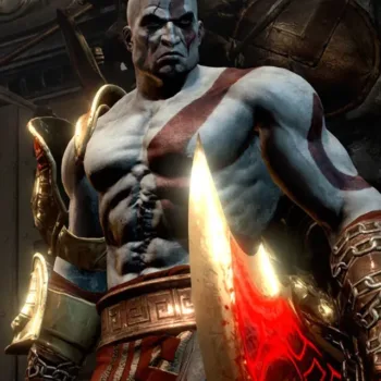 God of War 3 - Kratos screen capa stories
