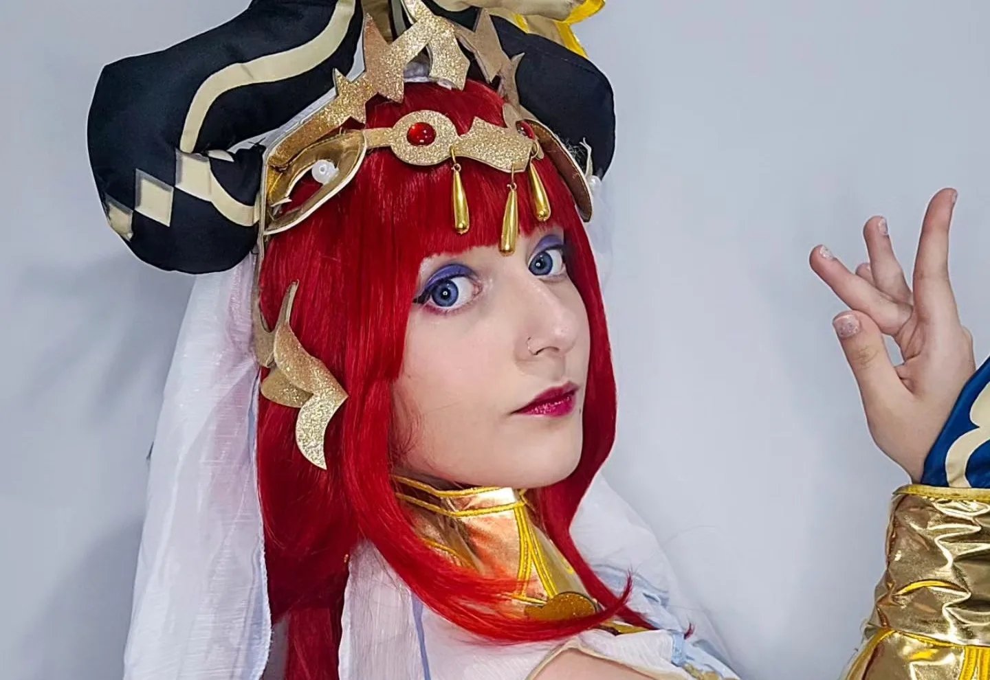 O belo cosplay da Nilou, de Genshin Impact, da Maryy - capa 01