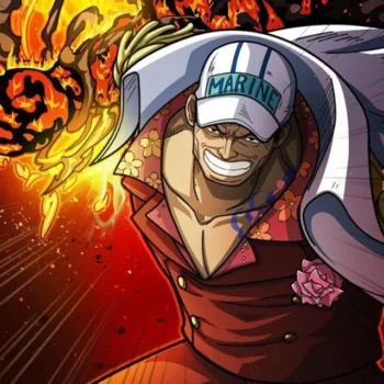 Cinco vilões poderosos de One Piece One Piece - Akainu Sakazuki capa stories