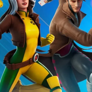 Vampira e Gambit em Fortnite capa