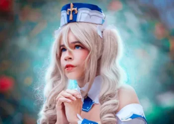 Belo cosplay da Barbara, de Genshin Impact, da Xuxulia - capa 02