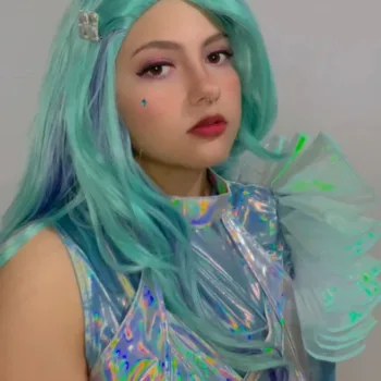 Belo cosplay da Seraphine, de League of Legends, da Panda - capa 01