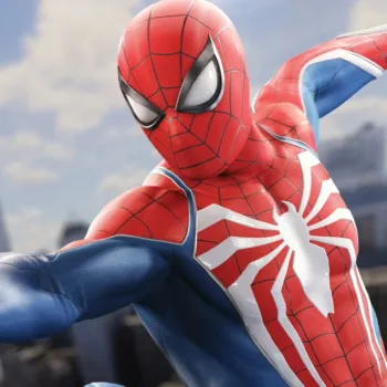 Spider-Man 2, de PS5, ganha novos pôsteres com heróis e vilões Peter Parker - Marvel's Spider-Man 2 - capa