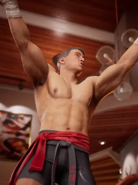 Van Damme Johnny Cage MK11 - capa