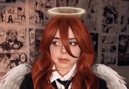 Angel Devil Cosplay - Chainsaw Man - Akemimiki capa