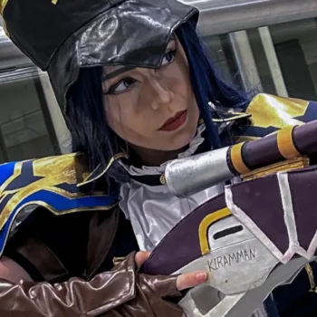 BGS 2023 - Belo cosplay da Caitlyn Arcane, da Poni - capa 02