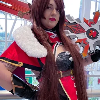 Belo cosplay da Beidou, de Genshin Impact, da Darthleiah capa 02