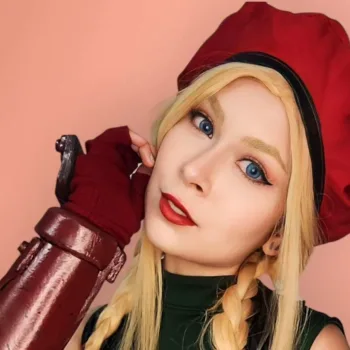 Belo cosplay da Cammy, de Street Fighter, da Nah - capa 01
