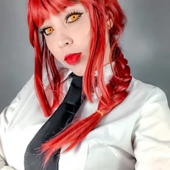 Belo cosplay da Makima, de Chainsaw Man, da Thay - capa 02