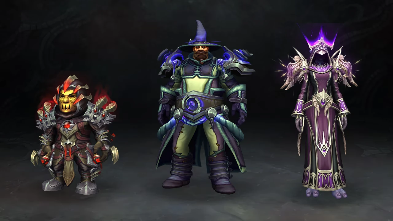 Conjuntos da Série 3 do World of Warcraft - Ladino, Mago e Sacerdote