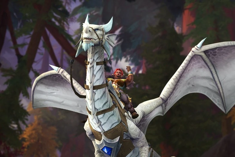 Dragão do Tyr em World of Warcraft Dragonflight 02